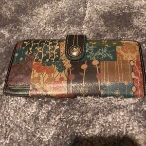 FOSSIL Floral Multicolor Wallet